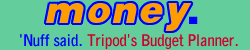 Tripod's Budget Calculator