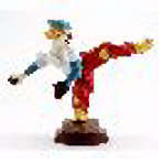Clown Baseball Figure Pitching