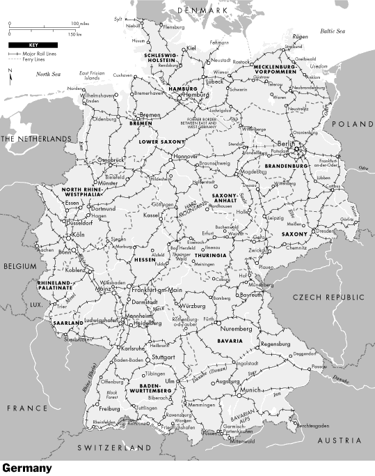 Map of Germany