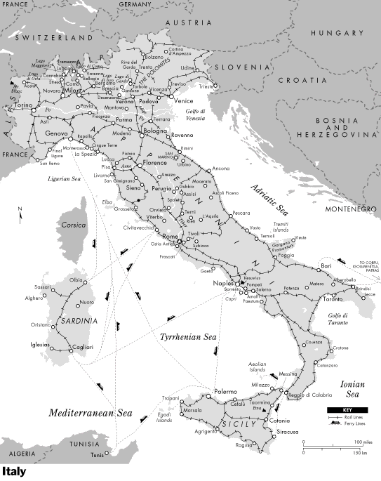 Map of Italy