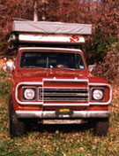 photo of jen and greg's truck