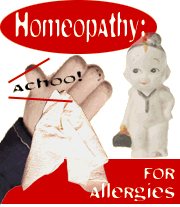 Homeopathy:Allergies