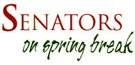 Senators on Easter Break
