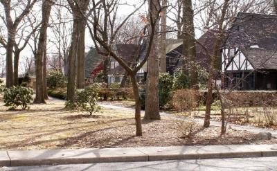 Front of houses