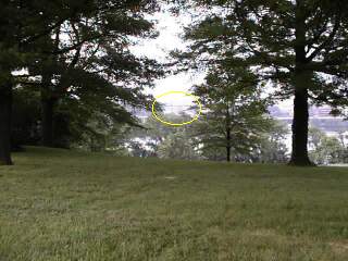 Georgetown viewed from Virginia, without monocular