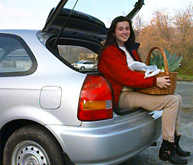 Janet and her Honda Civic, Bella