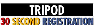 Tripod 30-Second Registration
