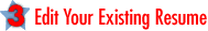 Edit Your Existing Resume
